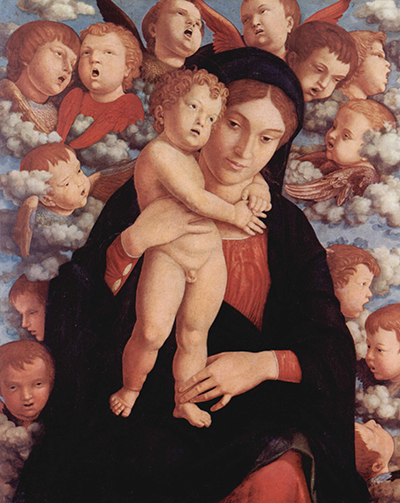 The Madonna of the Cherubim Andrea Mantegna